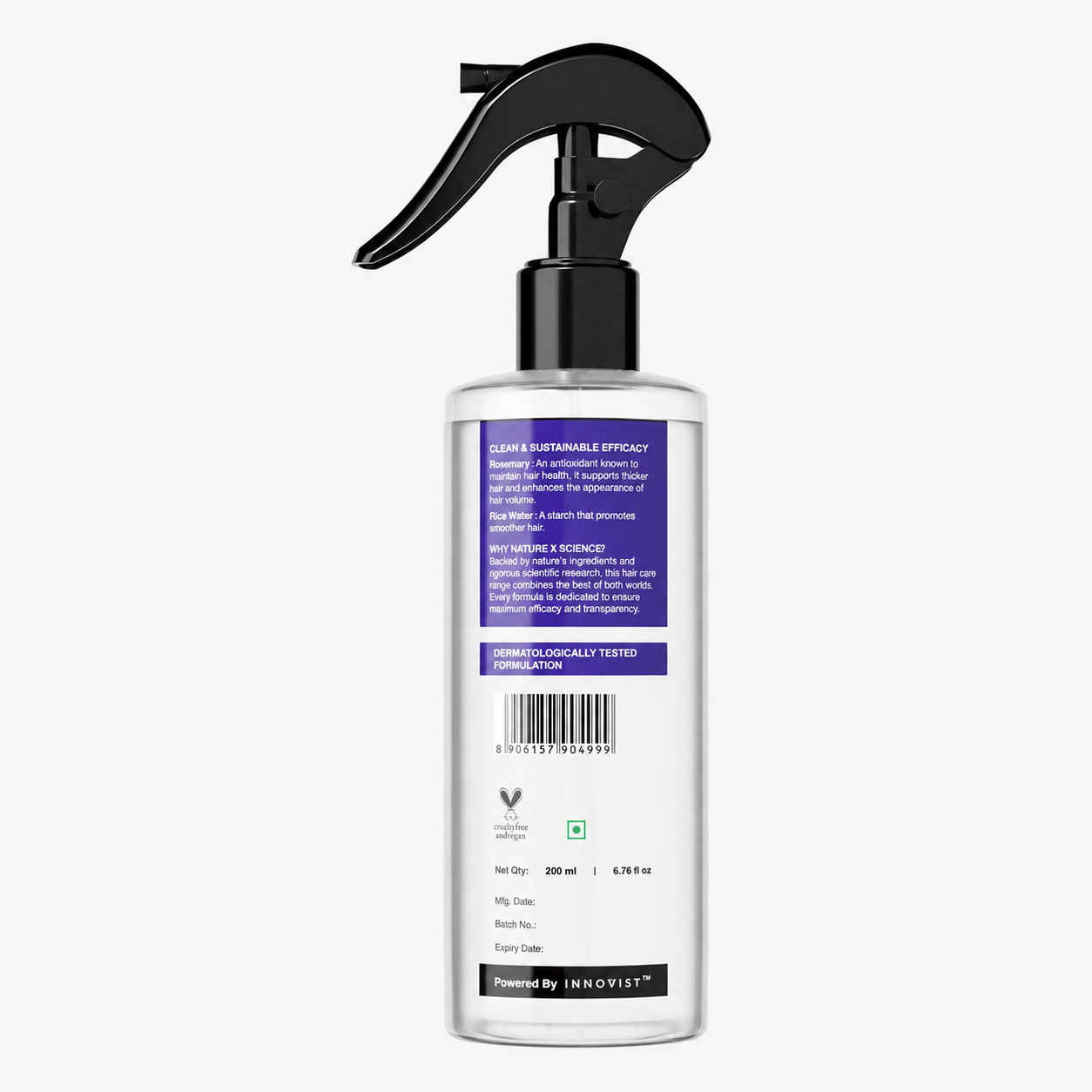Rosemary & Rice Water Hair Spray