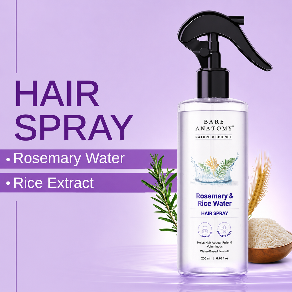 Rosemary & Rice Water Hair Spray