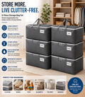 Ellevary™ Extra-Large Moving & Storage Bags (6-Pack)